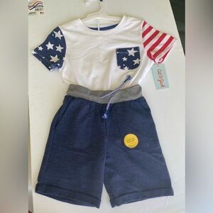 4th  OF JULY!.. 
Cat & Jack Blue Casual Shorts with Elastic Waistband